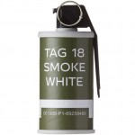 Граната имитационная страйкбольная TAG-18 WHITE дымовая TAG Inn